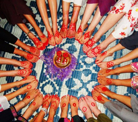 Ritual Devi Feet