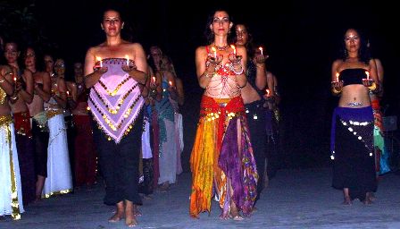 Illuminated Mystical Dancers